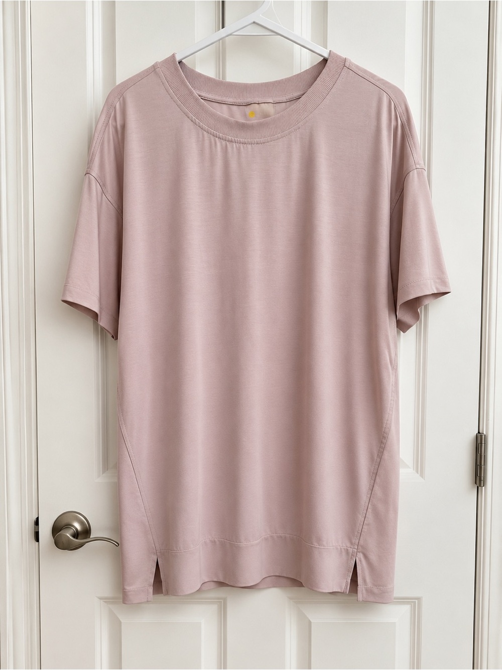 Zella Mauve Relaxed Short Sleeve Tee